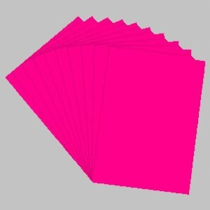 Flipkart.com | Eclet A4 20 Sheets Pink Cardstock Paper,Card Stock