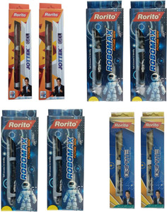 Rorito DIGIMATE BLUE INK PEN+JOTTEK GEL PEN+ROBOMAX BLUE INK PEN+ROBOMAX BLACK INK PEN Ball Pen
