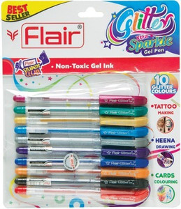 Fashion gel hot sale glitter pens