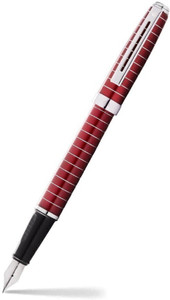 Sheaffer 100 Fountain Pen - Bright Chrome Gold Trim | E0934053 | The