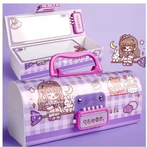 Flipkart.com | Zoniex Suitcase Type Girl Design Password Pencil