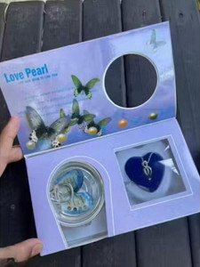 Shopsy Rgulus Love Pearl Gift Set with Rhodium Alloy Locket - Image 1
