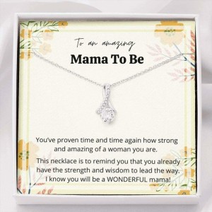 Pregnant deals mom necklace