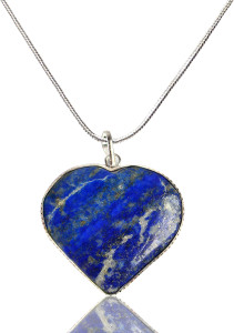 Collana Con Ciondolo In Lapislazzuli Grezzo - Equilibrio E - Foto 13