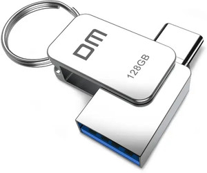 DM PD059 128GB USB 3.0 Type C High-Speed Metal Pendrive for PC, Laptop ...