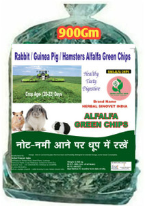 View of Herbal Sinovet India Organic Alfalfa Green chips Hay for Rabbit/Guinea ...