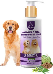 Unitailz Anti Tick & Flea Shampoo For Dog | Tick Shampoo For Golden ... - Flea And Mite Itch Relief Shampoo For Dogs And Puppies