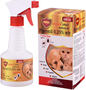 Curated visual reference: Visual Reference: Parashield Fleas Ticks Remover Spray For Cats And Dogs Flea