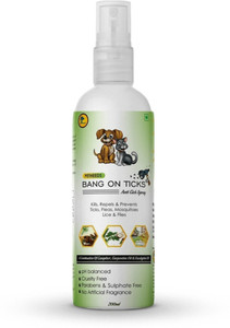 PETHEEDS Bang On Tick, Dog Grooming Spray | Kills Repels & Prevent ... - Flea Spray That Is Anti-Parasitic