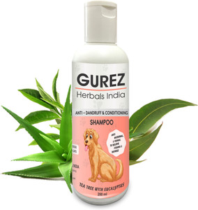 View of Gurez Pet Shampoo for All Breeds of Dogs and Cats Anti-Dandruff and ...