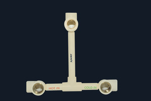 AAJAY CPVC WALL MIXER ADPT HOT COLD SIDE 3 4 X1 2 3 Way Coupling Pipe Joint Price In India