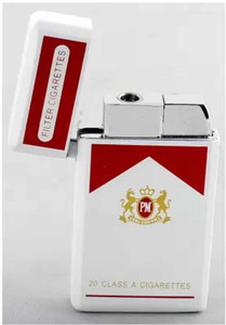 marlboro 20 class a cigarette lighter Vintage Cigarettes Plastic Made in Korea 1980s Point Zero Premium Essential Refillable