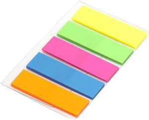 Megrocle Neon Page Marker Tabs – 4 Packs, 560 Pieces, Fluorescent Sticky Note Index Tabs For Books & Planners - View #4