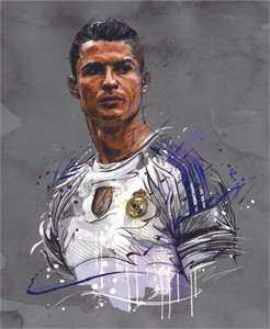 Relive Legendary Moments with Inspiring Cristiano Ronaldo Paper Posters