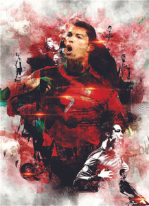 Relive Legendary Moments with Inspiring Cristiano Ronaldo Paper Posters