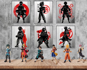 Anime Poster Pack Teens Posters Bedroom Art - Room Decor Give Boy Gifts ...