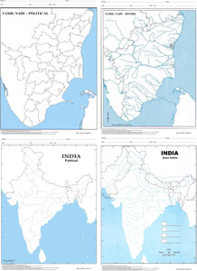 Tamil Nadu Political, Tamil Nadu Rivers, India Political & India