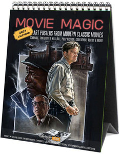 2023 Movie Magic Desk Calendar Movie Poster Collection Paper Print