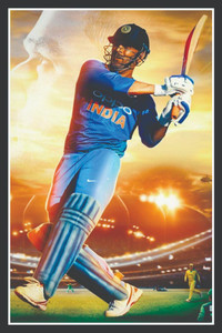 MS Dhoni Indian Cricketer Posters For Room Decoration | Home Decor