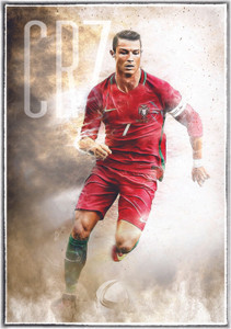 Relive Legendary Moments with Inspiring Cristiano Ronaldo Paper Posters