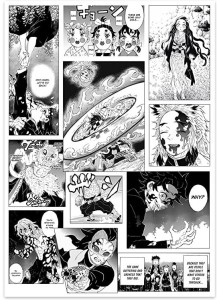 Demon Slayer anime Slayer Corps Wall Décor Manga Panel Paper Print