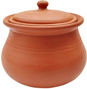 EZHAK Clay pot for cooking / Mitti ke Bartan /Curd Pot/ Dahi Handi