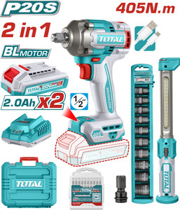 Shopsy TOTAL TOSLI23056 Power & Hand Tool Kit - Image 1