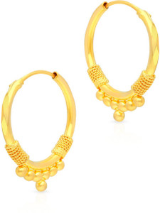 Malabar gold hoop earrings Clearance