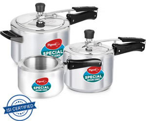 Pigeon Special Combi Pack 2 L 3 L 5 L Pressure Cooker Price in
