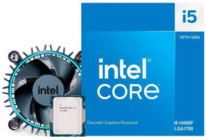 Intel Core i5 14th Generation 14400F (Graphic Card Required for