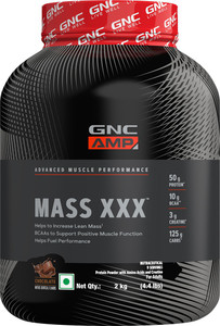 GNC AMP Amplified Mass XXX with Branched Chain Amino Acids & Creatine