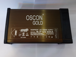 Alimentatore Switching 12V 50A 600W, Ingresso 220V AC, Per CCTV, Pompe, Stereo Auto