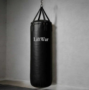 LiftWar 4 Feet Unfilled Punching bag dark-black Hanging Bag - Buy