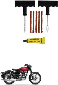 royal enfield classic 350 tyre puncture