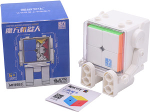 Rubik 2x2x2 Moyu Meilong 2M Stickerless Box Mới- Rubic 2x2 Không Viền