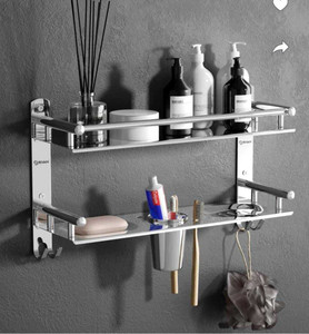 exceed Stainless Steel Shelf bathroom rack Steel Wall Shelf Price in ...