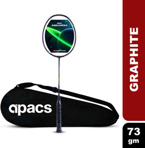 apacs Asgardia Lite (73G, 35 LBS) Purple, Blue Unstrung Badminton