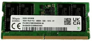 メモリー SK Hynix DDR5 SODIMM 16GB PC5 - 4800B Sk Hynix 16GB DDR5 SODIMM 4800B DDR5 16 GB (Single Channel) Laptop