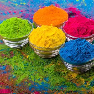 Polvere Holi Colorata - Naturale, Solubile In Acqua, Per Festival E Foto (Mix 5 Colori)