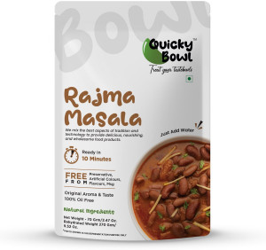 Holy Cow! Daal Curry Kit – 5 X 400g Kashmir Rajma Masala, Gluten Free Vegan Red Kidney Bean Curry Ready Meals