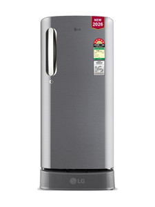LG 185 L Direct Cool Single Door 5 Star Refrigerator with Base