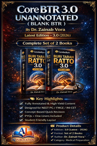 COREBTR 3.0 UNANNOTATED (BLACK BTR ) By Dr Zainab Vora, Believe