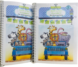 Book A Box Kindergarten Busy Binder For Kids, Early Learning Bundle ...