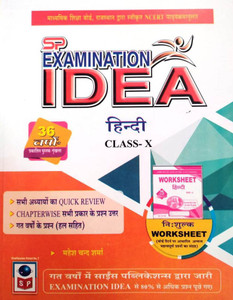 HINDI EXAMINATION IDEA (WORKSHEET FREE) CLASS 10 IN HINDI Quick Review