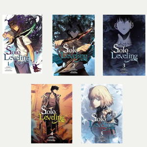 Solo Leveling, Vol. 1 & Vol. 2 & Vol. 3 & Vol. 4 & Vol. 5 (Set Of 5