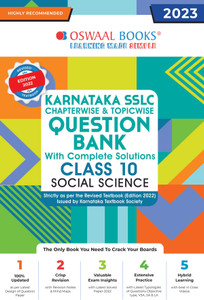 Oswaal Karnataka SSLC Question Bank Class 10 Social Science Book ...