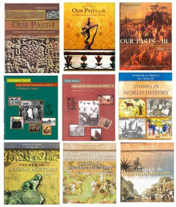 NCERT History Books Set Of Class 6 To 12Th Set For UPSC Exams (English ...