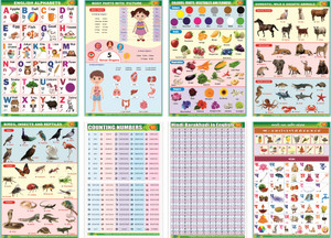 Alphabet, Birds, Insects And Reptiles, Body Parts With Pictures