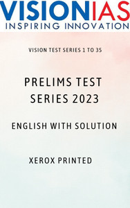 Vision IAS Prelims UPSC Test Series 2023 Test 1-35 With Solution ...
