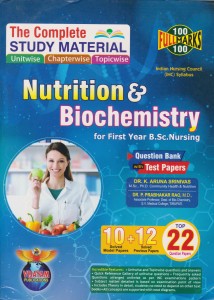 The Complete Study Material Nutrition & Biochemistry For B. Sc. Nursing ...